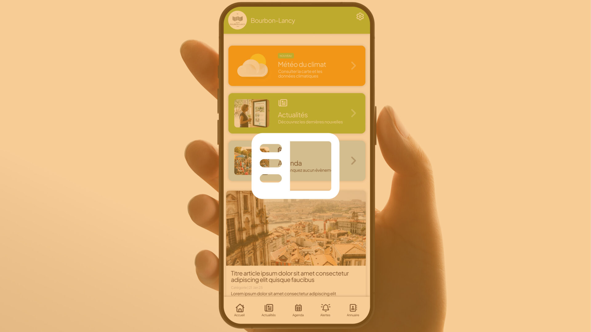 Application mobile Place du Village présentée sur France Bleu Gard Lozère